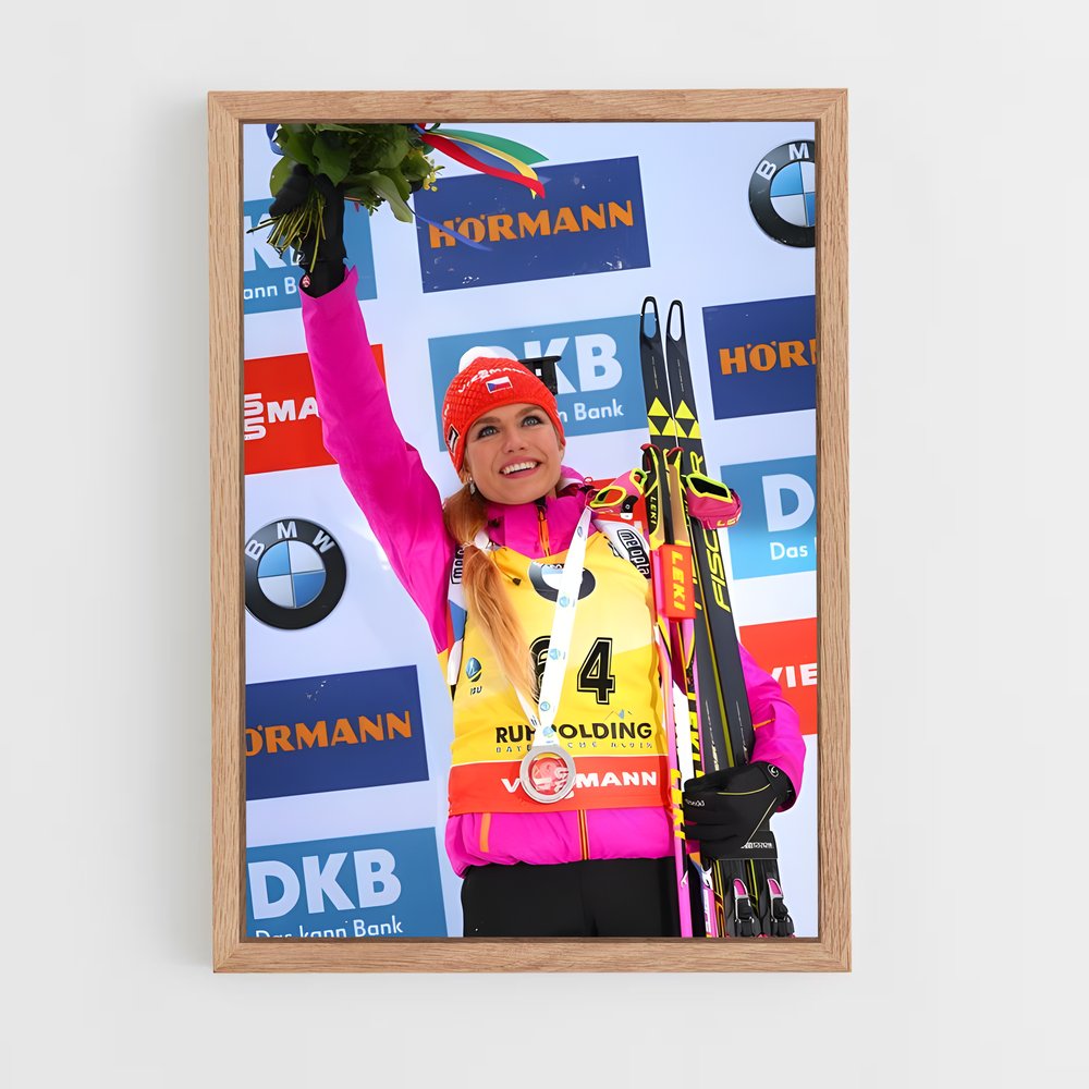 Poster Éclosion de Victoire – affiche Biathlon (vue 4)